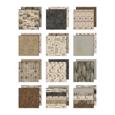 Tim Holtz Paper 12x12" - Palette Collection / Neutral
